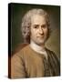 Jean-Jacques Rousseau after 1753-Maurice Quentin de La Tour-Stretched Canvas