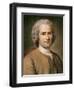 Jean-Jacques Rousseau after 1753-Maurice Quentin de La Tour-Framed Giclee Print