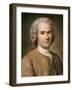 Jean-Jacques Rousseau after 1753-Maurice Quentin de La Tour-Framed Giclee Print