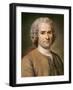 Jean-Jacques Rousseau after 1753-Maurice Quentin de La Tour-Framed Giclee Print