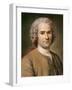 Jean-Jacques Rousseau after 1753-Maurice Quentin de La Tour-Framed Giclee Print