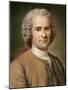 Jean-Jacques Rousseau after 1753-Maurice Quentin de La Tour-Mounted Giclee Print