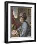 Jean-Jacques Rousseau at Neufchatel-Stefano Bianchetti-Framed Giclee Print