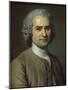 Jean-Jacques Rousseau-Maurice Quentin de La Tour-Mounted Giclee Print