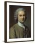 Jean-Jacques Rousseau-Maurice Quentin de La Tour-Framed Giclee Print