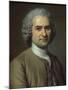 Jean-Jacques Rousseau-Maurice Quentin de La Tour-Mounted Giclee Print