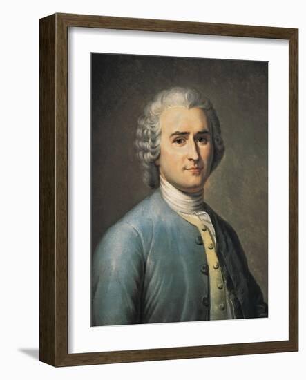 Jean-Jacques Rousseau-Jean Edouard Lacretelle-Framed Art Print