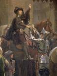 Joan of Arc Leaving Vaucouleurs, 23rd February 1429-Jean-jacques Scherrer-Giclee Print
