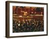 Jean Jaures,1859 - 1914, French Socialist, at the Tribunal of the Dreyfus Affair-Jean Veber-Framed Giclee Print