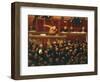 Jean Jaures,1859 - 1914, French Socialist, at the Tribunal of the Dreyfus Affair-Jean Veber-Framed Giclee Print