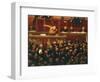 Jean Jaures,1859 - 1914, French Socialist, at the Tribunal of the Dreyfus Affair-Jean Veber-Framed Giclee Print