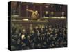 Jean Jaures Speaking in the Chamber of Deputies-Jean Veber-Stretched Canvas