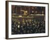 Jean Jaures Speaking in the Chamber of Deputies-Jean Veber-Framed Art Print