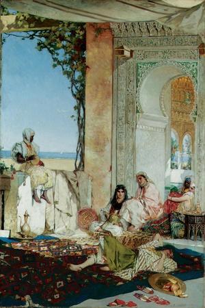 Women of a Harem in Morocco, 1875