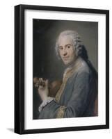 Jean-Joseph Cassanéa de Mondonville (1711-1772)-Maurice Quentin de La Tour-Framed Giclee Print