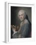 Jean-Joseph Cassanéa de Mondonville (1711-1772)-Maurice Quentin de La Tour-Framed Giclee Print