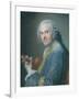 Jean-Joseph Cassanea De Mondonville, 1747-Maurice Quentin de La Tour-Framed Giclee Print