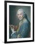 Jean-Joseph Cassanea De Mondonville, 1747-Maurice Quentin de La Tour-Framed Giclee Print