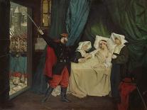 The End of the Poet (Oil on Canvas)-Jean Joseph Weerts-Giclee Print