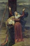 The Virgin at the Foot of the Cross-Jean Joseph Weerts-Mounted Giclee Print