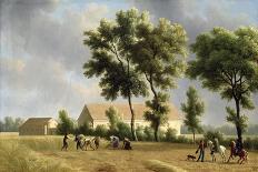 A Pastoral Scene, 1845-Jean Joseph Xavier Bidauld-Giclee Print