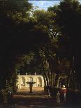 Villa Borghese, Rome, 1810-Jean-Joseph-Xavier Bidault-Framed Stretched Canvas