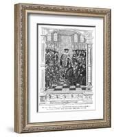 Jean Le Feron, Herald-null-Framed Art Print