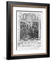 Jean Le Feron, Herald-null-Framed Art Print