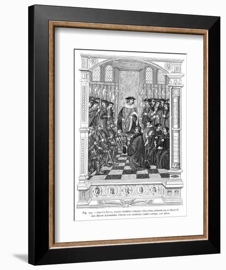 Jean Le Feron, Herald-null-Framed Art Print