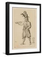 Jean Le Grott of Lucerne, Guardsman of the Pope, 1613-Francesco Villamena-Framed Giclee Print