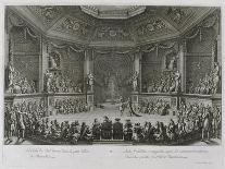 The Chamber of King Louis XIV in Versailles, 1654-Jean le Pautre-Giclee Print