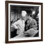 Jean Lefebvre and Louis de Funès: Le Gentleman D'Epsom, 1962-Marcel Dole-Framed Photographic Print