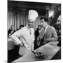 Jean Lefebvre and Louis de Funès: Le Gentleman D'Epsom, 1962-Marcel Dole-Mounted Photographic Print