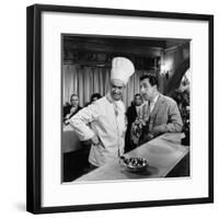 Jean Lefebvre and Louis de Funès: Le Gentleman D'Epsom, 1962-Marcel Dole-Framed Photographic Print