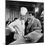 Jean Lefebvre and Louis de Funès: Le Gentleman D'Epsom, 1962-Marcel Dole-Mounted Photographic Print