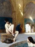 Treading Out Wheat in Egypt-Jean Leon Gerome-Giclee Print