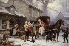 Home for Christmas-Jean Léon Gérôme Ferris-Framed Giclee Print