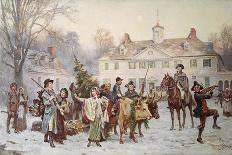 Washington's Inauguration at Philadelphia in 1793-Jean Leon Gerome Ferris-Giclee Print