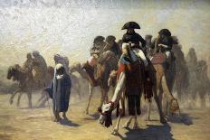 General Bonaparte with His Military Staff in Egypt, 1863-Jean-Leon Gerome-Giclee Print