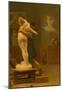 Jean-Leon Gerome Pygmalion and Galatea Fine Art Print Poster-null-Mounted Poster