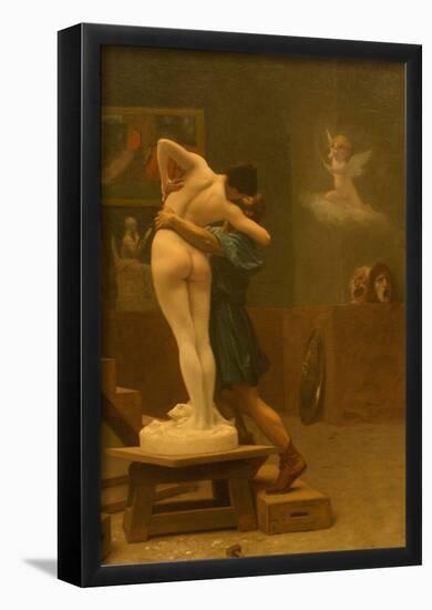 Jean-Leon Gerome Pygmalion and Galatea Fine Art Print Poster-null-Framed Poster