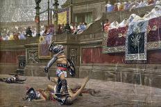 With a Turned Thumb, (Pollice Vers), 1872-Jean-Leon Gerome-Giclee Print