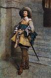 A Musketeer, C1600-1650-Jean Louis Ernest Meissonier-Framed Stretched Canvas