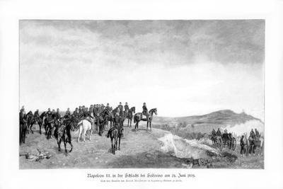 Napoleon III at the Battle of Solferino, 1900