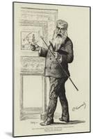 Jean Louis Ernest Meissonier, the Eminent French Painter-Charles Paul Renouard-Mounted Giclee Print