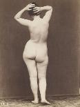 Jeune femme nue debout, de dos-Jean-Louis Igout-Stretched Canvas