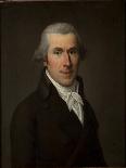 Portrait of a Man, C.1799-1800-Jean Louis Laneuville-Framed Stretched Canvas