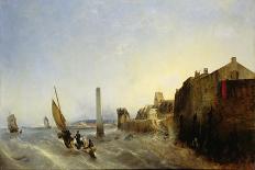 View of Napoleon Quay at Cherbourg, 1838-Jean Louis Petit-Giclee Print
