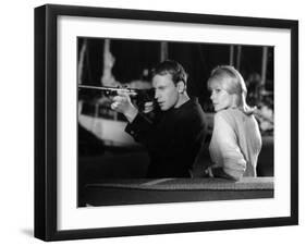 Jean-Louis Trintignant and Françoise Brion: Le Coeur Battant, 1960-Marcel Dole-Framed Photographic Print