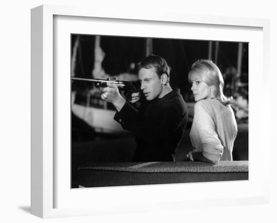 Jean-Louis Trintignant and Françoise Brion: Le Coeur Battant, 1960-Marcel Dole-Framed Photographic Print